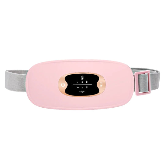 ulmena Heat & Massage Belt, pink cordless period heating pad